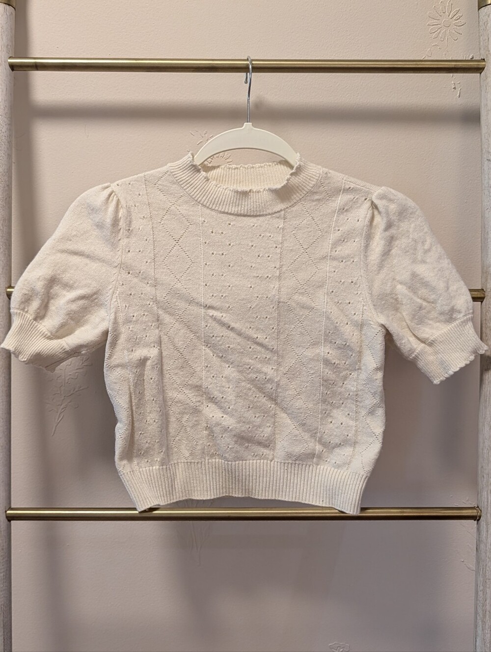Frank & Oak Crop Knit Top